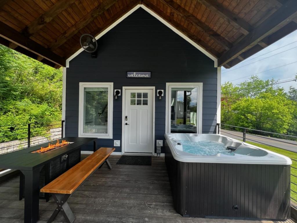 شقة Modern Smoky Mountain Tiny House بيدجن فورج المظهر الخارجي الصورة