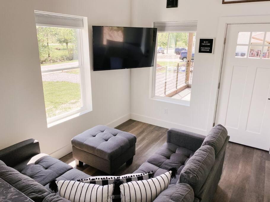 شقة Modern Smoky Mountain Tiny House بيدجن فورج المظهر الخارجي الصورة