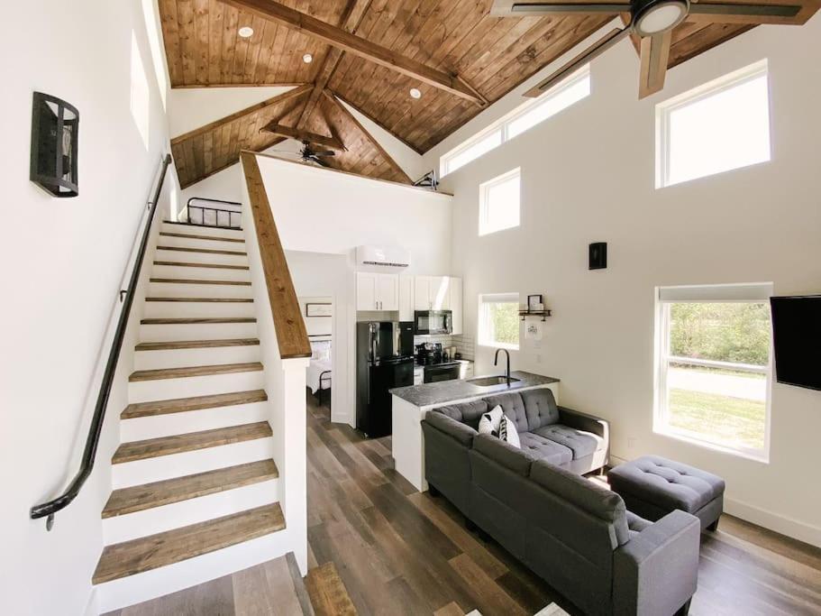 شقة Modern Smoky Mountain Tiny House بيدجن فورج المظهر الخارجي الصورة
