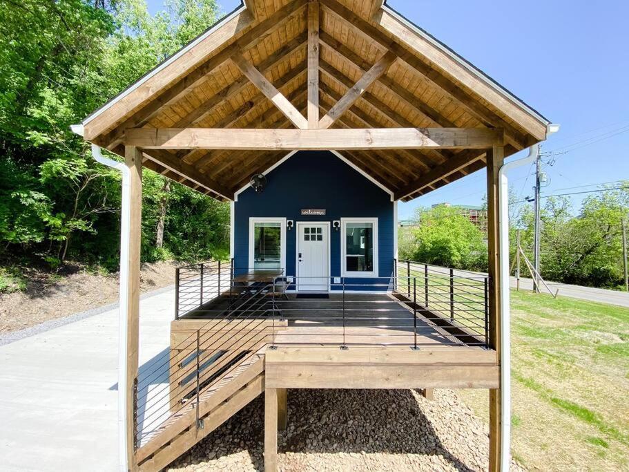شقة Modern Smoky Mountain Tiny House بيدجن فورج المظهر الخارجي الصورة